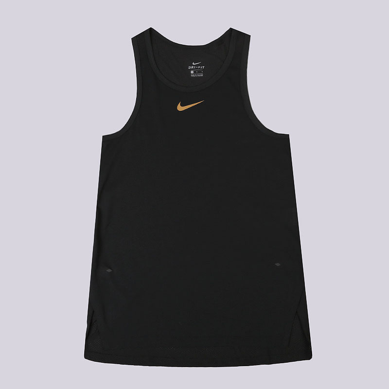мужская черная майка Nike Breathe Elite Men's Sleeveless Basketball Top 891711-011 - цена, описание, фото 1
